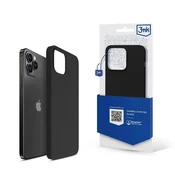 slomart Ohišje 3mk Silicone Case za iPhone 12 Pro Max - črno