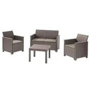 Baštenski set Elodie 2 seater kapucino