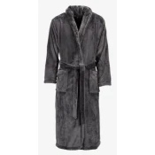 Bade mantil mikro XXL/XXXL asfalt siva