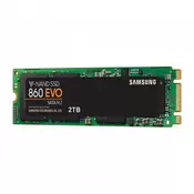 SAMSUNG 2TB M.2 MZ-N6E2T0BW 860 EVO Series SSD