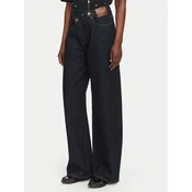 Liu Jo Jeans hlače UF6160 D4854 Mornarsko modra Straight Fit