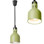 Hendi Cilindrična viseča svetilka za gretje hrane, premer 175 mm, 250 W - zelena
