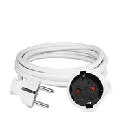 Commel produžni kabl - šuko h05vv-f 3g1 l=2m, beli ( c220-502x )