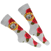 Nogavice Guns N Roses - Bullet Roses - GREY - ROCK OFF - GNRSCK09MG