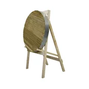 JVD Target Stand Wood 4-Leg Square for Target