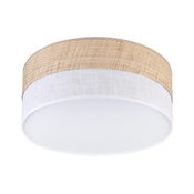 LED stropno svetlo SIRJA BOHO LED/20W/230V, precnik 35 cm, bež/bela