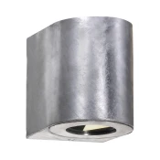 Nordlux - LED zunanja stenska svetilka CANTO 2xLED/6W/230V IP44 srebrna