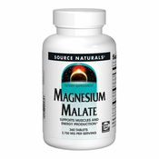 Source Naturals, Magnesium Malate (magnezij malat), 1250 mg, 360 tableta