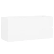Vidaxl Omarica za umivalnik bela 100x38,5x45 cm inženirski les