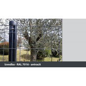 MREŽA ULTRA STRONG ANTRACIT BUILDER FENCE 150/50x100 ROLA=25M