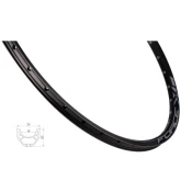 Felga force xc basic disc 584x19, 36h, crna ( 7023821 )