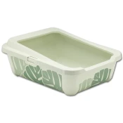 MODERNA Toalet za macke Hercules Tray, Zeleno-beli
