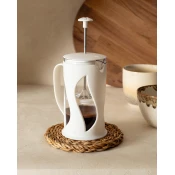 Madame Coco Berthe French Press Aparat za kafu i caj, Beli, 500 ml
