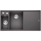 Blanco sudopera axia iii 6s silgranit stena siva p.č.le prb.staklo in ( 524654 )