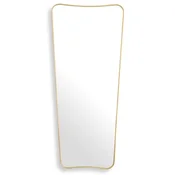 Casa Padrino luxury wall mirror brass 67.5 x 3.5 x H. 159 cm - Rectangular mirror - Living room mirror - Bedroom mirror - Wardrobe mirror - Luxury furniture - Luxury interior