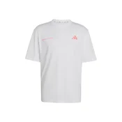 ADIDAS PERFORMANCE Funkcionalna majica malina / bela