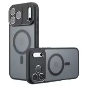 Hibridna maska PureFrost MagSafe za iPhone 17 Pro Max - black