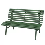 Homestar Vrtna klop 123x67x79 cm zelena