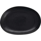 FORTESSA ovalni krožnik, dvignjen rob, dolžina: 360 mm, širina: 240 mm (4 kos)