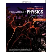 Fundamentals Physics, 12e Advanced Placement Binding
