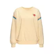 BENCH Sweater majica plava / svijetložuta / mandarina / crna