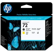 HP printhead C9384A (No.72) Matte Black i Yellow