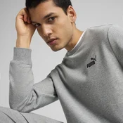 Mens Puma Essentials Small No. 1 Logo Crew, Gray, Size L, Men