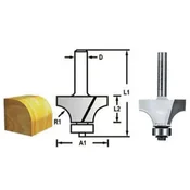 Glodalo konturno zaobljeno sa kuglicnim ležajem prihvat 8mm 17,3x8x51mm Makita