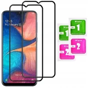 shumee 2x kaljeno steklo za Samsung Galaxy A20e, celozaslonski 5D steklo