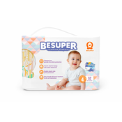 BESUPER Premium Pelene 4 (L/ 9-14 kg) 32 kom