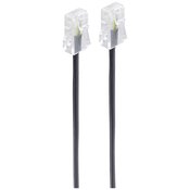 Shiverpeaks Shiverpeaks Western priključni kabel [1x RJ45 vtič 8p4c - 1x RJ45 vtič 8p4c] 15 m črna, (20411180)