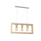 Luster na sajli MACK 3xE27/60W/230V