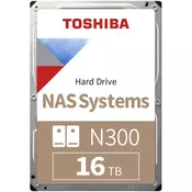 HDD NAS TOSHIBA N300 16TB HDWG51GUZSVA
