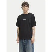 Jack & Jones Majica Meadows Minimal 12283630 Črna Loose Fit