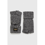 Superdry & Co Klasicne rukavice  zlatno žuta / crna