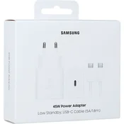 Samsung 45W brzi punjac + kabl Type-C ( EP-T4511 ) be4la ( 75250 )