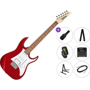 Ibanez GRX40-CA Premium SET Candy Apple Elektricna gitara