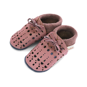 Baobaby mekane dječje cipelice Sandals - Dots Grapeshake veličina XS