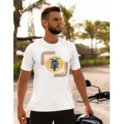 Tamanitza Muška majica VESPA TRE, Bela