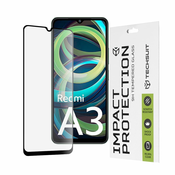 Techsuit – 111D Full Cover / Full Glue Glass za Xiaomi Redmi A3 – črno