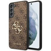 Guess GUHCS22M4GMGBR S906 S22+ brown hardcase 4G Big Metal Logo (GUHCS22M4GMGBR)