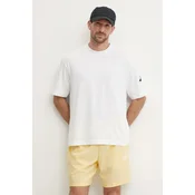 Bombažna kratka majica adidas Essentials moška, bela barva, JC9296