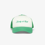 Čepica Sporty & Rich Signature Logo Trucker Hat White/ Kelly Universal