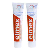 Elmex Caries Protection zobna pasta za zaĹˇÄŤito pred kariesom (Toothpaste) 2 x 75 ml