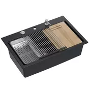QUADRON Marc Workstation GraniteQ pure carbon sudopera