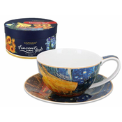 Carmani ŠALICA I TANJURIC VAN GOGH TERASA KAFICA NOCU PORCULANSKI POKLON