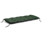 AIO FACTORY Vrtna blazina 120x50 cm za klop, gugalnico, paleto, vodoodporna, zelena