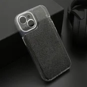 Futrola ombre glitter za iphone 15 (6.1) crna ( F124980 )