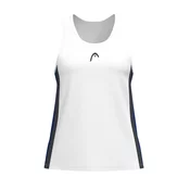 Dekliška brezrokavna majica Head CLUB 25 Tank Top Girls Royal/White 152 cm