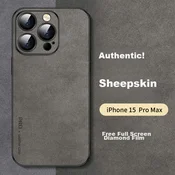 Shangsu Maska za mobilni telefon iPhone 15 Pro Max, Tamnosiva